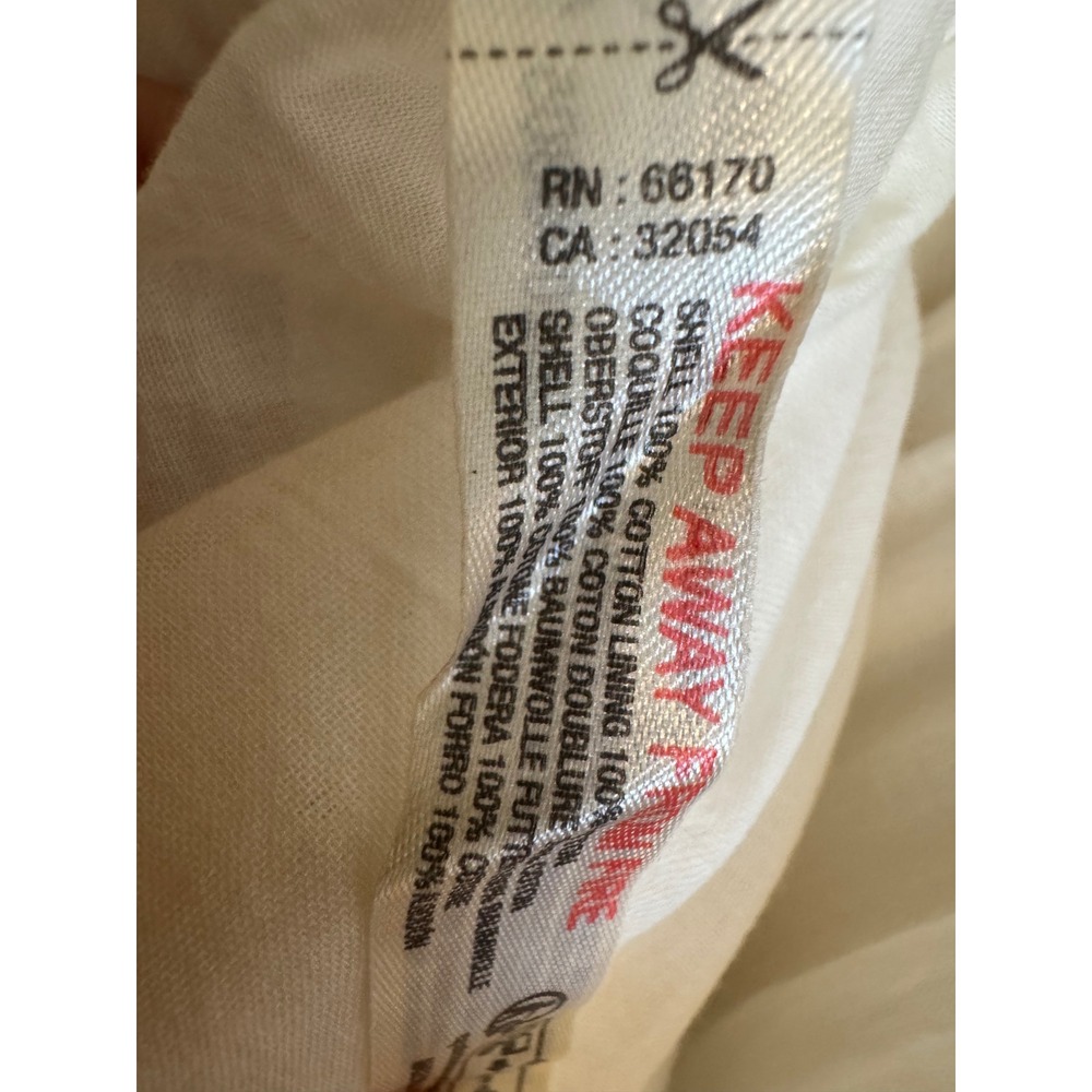 Free People Cream Maxi Button-Front Ruffled Bohemian Sea La Vie Dress - Picture 10 of 16